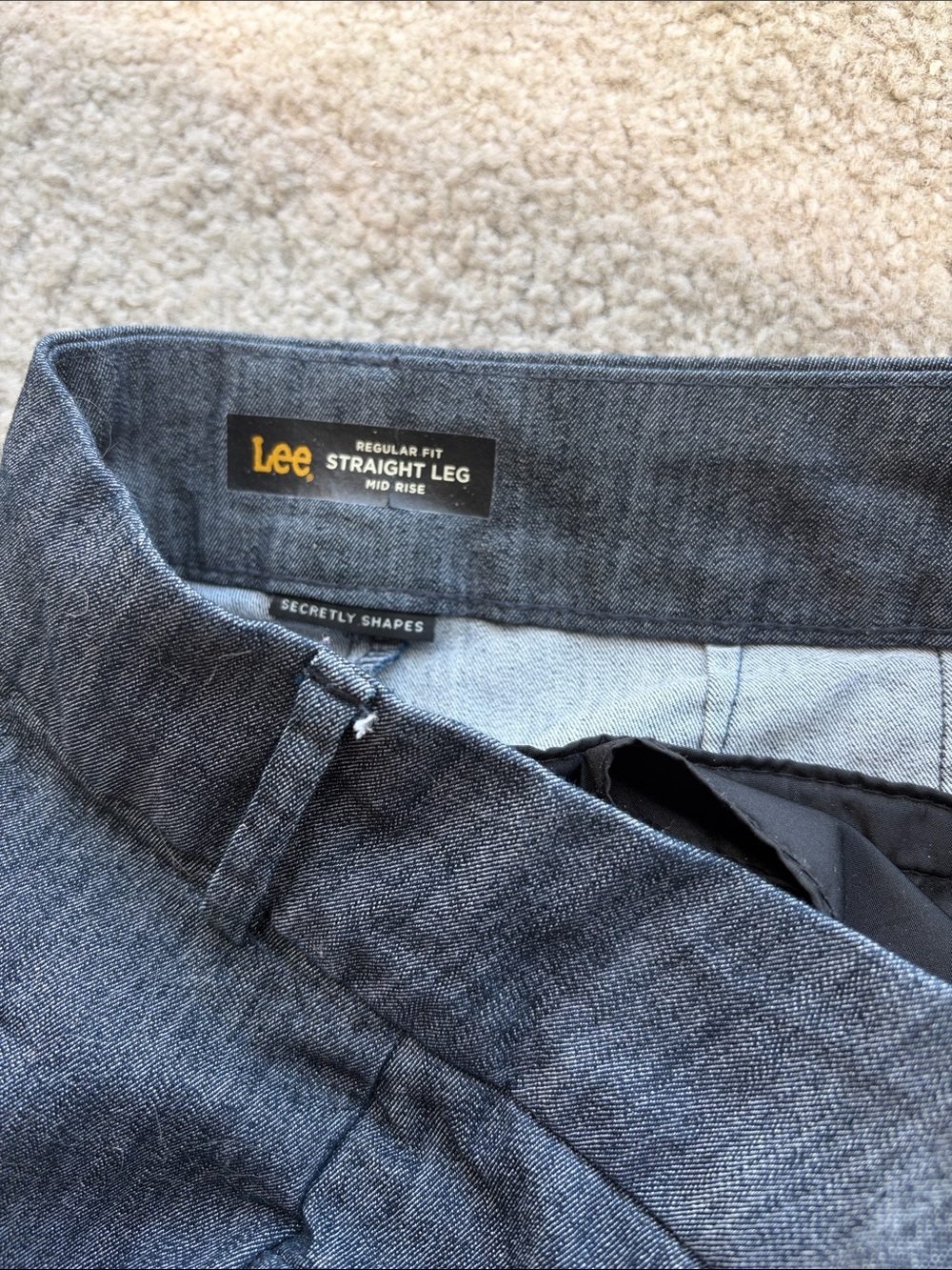 Lee Charcoal Gray Dress Pants - Picture 3 of 5